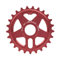 Couronne BMX ECLAT ONYX, 25 T, Rouge